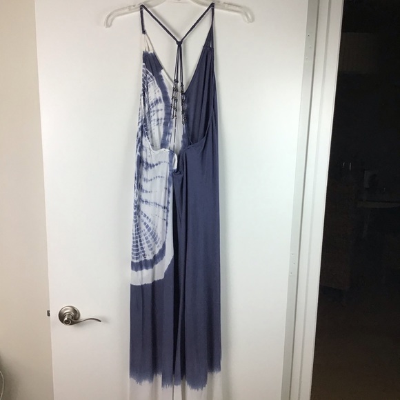 ELAN Tie Dye Swimsuit Beach Coverup Maxi Dress NEW - Picture 6 of 11